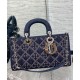 Replica Christian Dior Lady D-Joy Bag Dark Blue Replica Christian Dior Lady D-Joy Bag Dark Blue