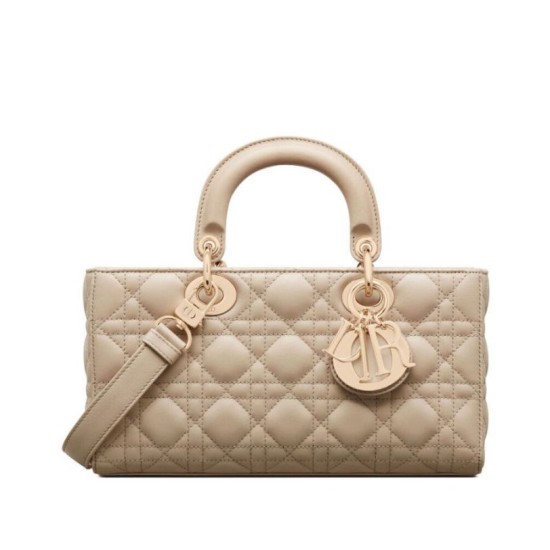 Replica Christian Dior Lady D-Joy Bag Apricot Replica Christian Dior Lady D-Joy Bag Apricot
