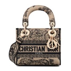 Replica Christian Dior Mini Lady D-Lite Bag Apricot