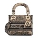 Fake Christian Dior Mini Lady D-Lite Bag Apricot Replica Replica Christian Dior Mini Lady D-Lite Bag Apricot