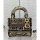 Fake Christian Dior Mini Lady D-Lite Bag Apricot Replica Replica Christian Dior Mini Lady D-Lite Bag Apricot