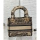 Fake Christian Dior Mini Lady D-Lite Bag Apricot Replica Replica Christian Dior Mini Lady D-Lite Bag Apricot