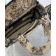 Fake Christian Dior Mini Lady D-Lite Bag Apricot Replica Replica Christian Dior Mini Lady D-Lite Bag Apricot