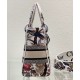 Replica Christian Dior Medium Lady D-Lite Bag White Replica Christian Dior Medium Lady D-Lite Bag White
