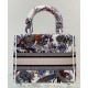 Replica Christian Dior Medium Lady D-Lite Bag White Replica Christian Dior Medium Lady D-Lite Bag White