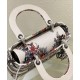 Replica Christian Dior Medium Lady D-Lite Bag White Replica Christian Dior Medium Lady D-Lite Bag White