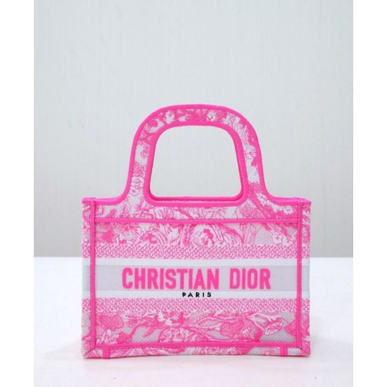 Replica Christian Dior Mini Dior Book Tote Peachblow Replica Christian Dior Mini Dior Book Tote Peachblow