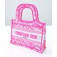 Replica Christian Dior Mini Dior Book Tote Peachblow Replica Christian Dior Mini Dior Book Tote Peachblow