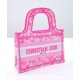 Replica Christian Dior Mini Dior Book Tote Peachblow Replica Christian Dior Mini Dior Book Tote Peachblow