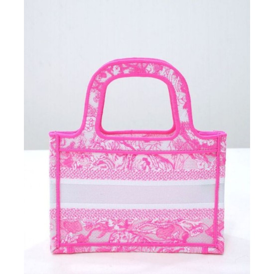 Replica Christian Dior Mini Dior Book Tote Peachblow Replica Christian Dior Mini Dior Book Tote Peachblow