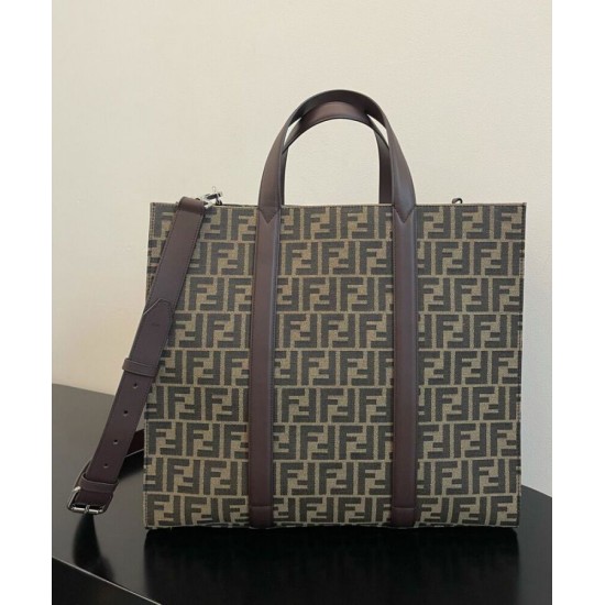 Replica Shopper Bag 7VA390 Coffee Replica Shopper Bag 7VA390 Coffee