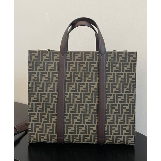Replica Shopper Bag 7VA390 Coffee Replica Shopper Bag 7VA390 Coffee