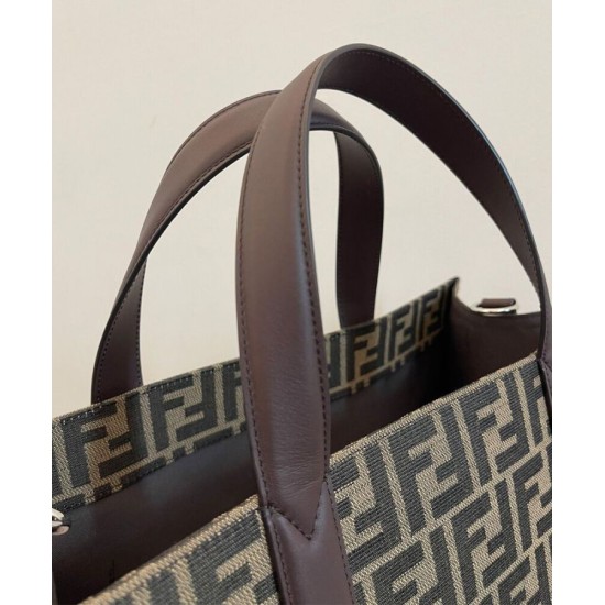 Replica Shopper Bag 7VA390 Coffee Replica Shopper Bag 7VA390 Coffee