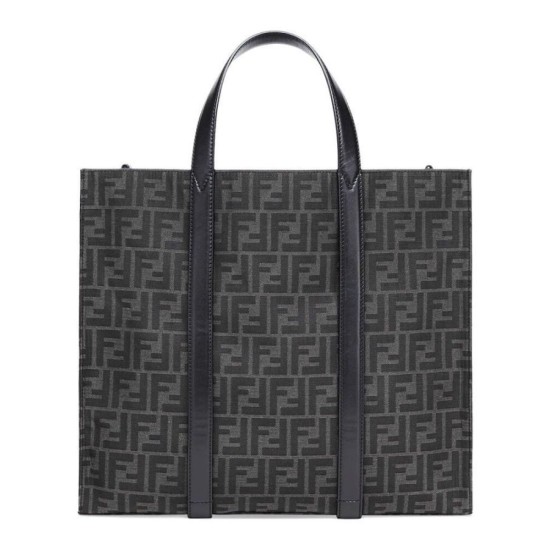 Replica Shopper Bag 7VA390 Black Fake Shopper Bag 7VA390 Black Replica