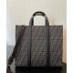 Replica Shopper Bag 7VA390 Black Fake Shopper Bag 7VA390 Black Replica