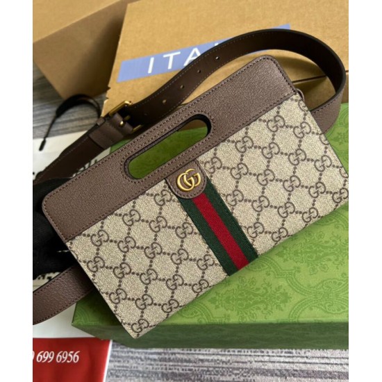 Replica Gucci Ophidia Belt Bag 704196 Dark Coffee Replica Gucci Ophidia Belt Bag 704196 Dark Coffee