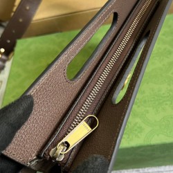 Replica Gucci Ophidia Belt Bag 704196 Dark Coffee