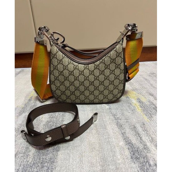 Replica Gucci Attache Small Shoulder Bag 699409 Dark Coffee Replica Gucci Attache Small Shoulder Bag 699409 Dark Coffee