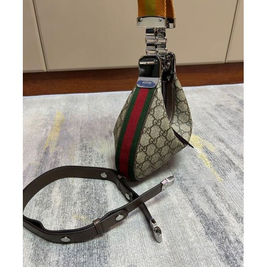 Replica Gucci Attache Small Shoulder Bag 699409 Dark Coffee Replica Gucci Attache Small Shoulder Bag 699409 Dark Coffee