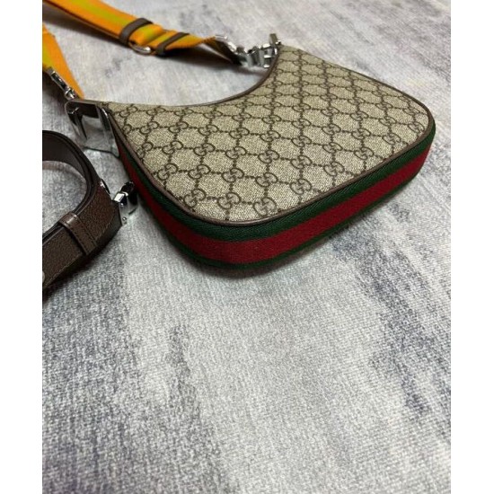 Replica Gucci Attache Small Shoulder Bag 699409 Dark Coffee Replica Gucci Attache Small Shoulder Bag 699409 Dark Coffee