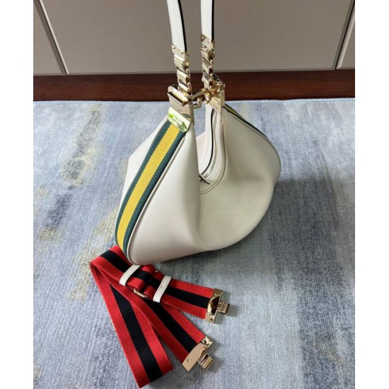 Replica Gucci Attache Large Shoulder Bag 702823 Cream