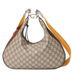 Replica Gucci Attache Large Shoulder Bag 702823 Dark Coffee