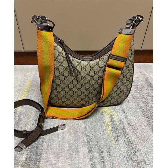Replica Gucci Attache Large Shoulder Bag 702823 Dark Coffee