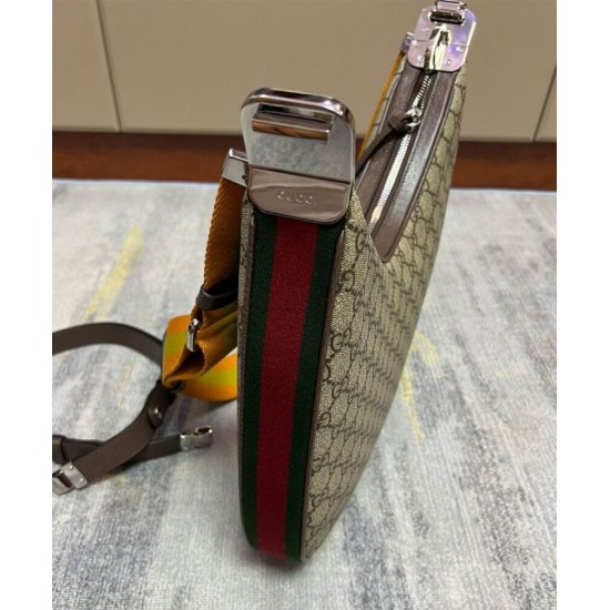Replica Gucci Attache Large Shoulder Bag 702823 Dark Coffee