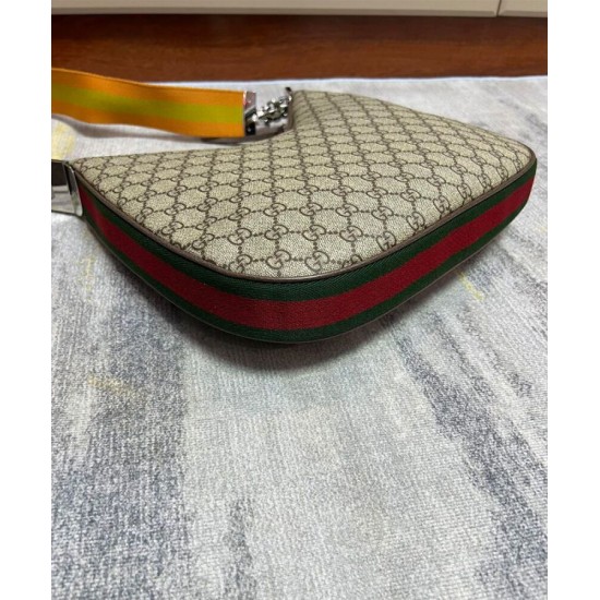 Replica Gucci Attache Large Shoulder Bag 702823 Dark Coffee