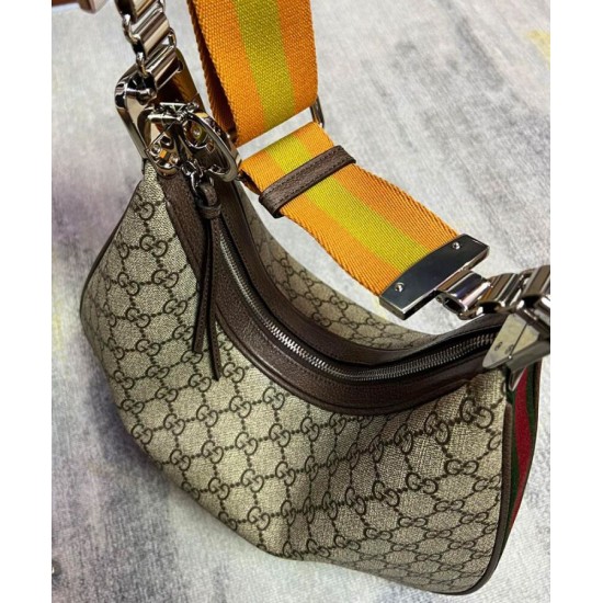 Replica Gucci Attache Large Shoulder Bag 702823 Dark Coffee
