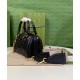 Replica Gucci GG Matelasse Leather Mini Bag 702251 Black Replica Gucci GG Matelasse Leather Mini Bag 702251 Black