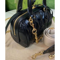 Replica Gucci GG Matelasse Leather Mini Bag 702251 Black Replica Gucci GG Matelasse Leather Mini Bag 702251 Black