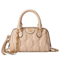 Replica Gucci GG Matelasse Leather Mini Bag 702251 Cream