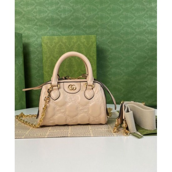 Fake Gucci GG Matelasse Leather Mini Bag 702251 Cream Replica Replica Gucci GG Matelasse Leather Mini Bag 702251 Cream
