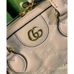 Fake Gucci GG Matelasse Leather Mini Bag 702251 Cream Replica Replica Gucci GG Matelasse Leather Mini Bag 702251 Cream