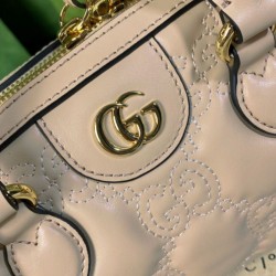 Replica Gucci GG Matelasse Leather Mini Bag 702251 Cream