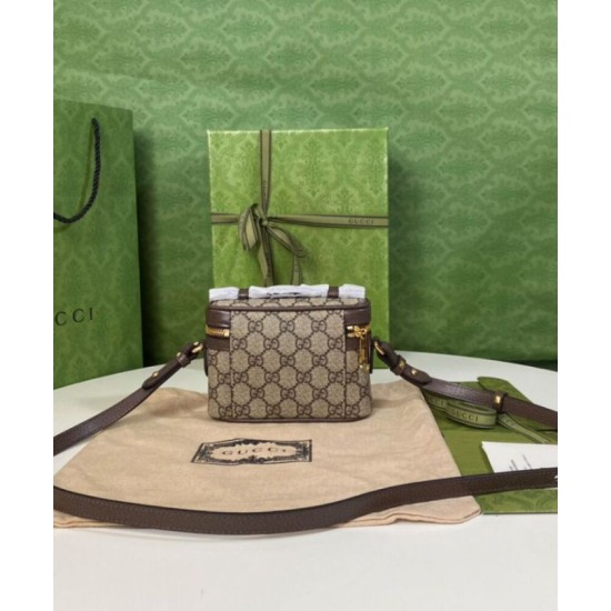 Replica Gucci Ophidia GG Top Handle Mini Bag 699532 Dark Coffee Fake Gucci Ophidia GG Top Handle Mini Bag 699532 Dark Coffee Replica