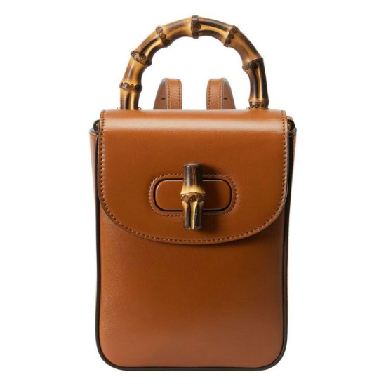 Replica Gucci Bamboo Mini Handbag 702106 Coffee Replica Gucci Bamboo Mini Handbag 702106 Coffee