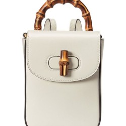 Replica Gucci Bamboo Mini Handbag 702106 Cream