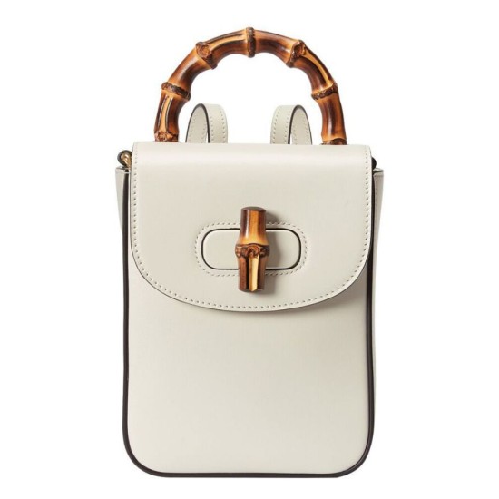 Replica Gucci Bamboo Mini Handbag 702106 Cream Replica Gucci Bamboo Mini Handbag 702106 Cream