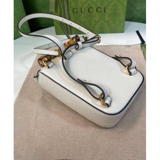 Replica Gucci Bamboo Mini Handbag 702106 Cream Replica Gucci Bamboo Mini Handbag 702106 Cream