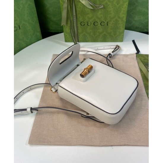 Replica Gucci Bamboo Mini Handbag 702106 Cream Replica Gucci Bamboo Mini Handbag 702106 Cream