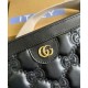 Fake Gucci Matelasse Leather Shoulder Bag 702200 Black Replica Replica Gucci Matelasse Leather Shoulder Bag 702200 Black