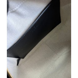 Replica Gucci GG Matelasse Leather Shoulder Bag 702234 Black Fake Gucci GG Matelasse Leather Shoulder Bag 702234 Black Replica