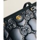 Replica Gucci GG Matelasse Leather Medium Tote 631685 Black Replica Gucci GG Matelasse Leather Medium Tote 631685 Black