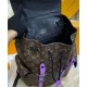 Fake Louis Vuitton Christopher MM Backpack M46272 Purple Replica