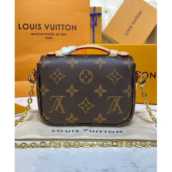 Replica Louis Vuitton Micro Metis Bag M81267 Brown Replica Louis Vuitton Micro Metis Bag M81267 Brown