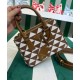 Replica Prada Galleria Embroidered Jacquard Fabric Micro-bag Coffee Replica Prada Galleria Embroidered Jacquard Fabric Micro-bag Coffee