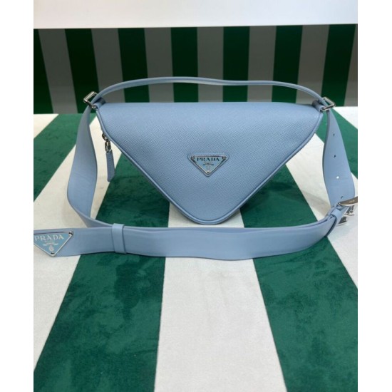 Replica Prada Saffiano Belt Bag Blue Replica Prada Saffiano Belt Bag Blue