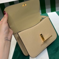 Replica Prada Saffiano Shoulder Bag Apricot